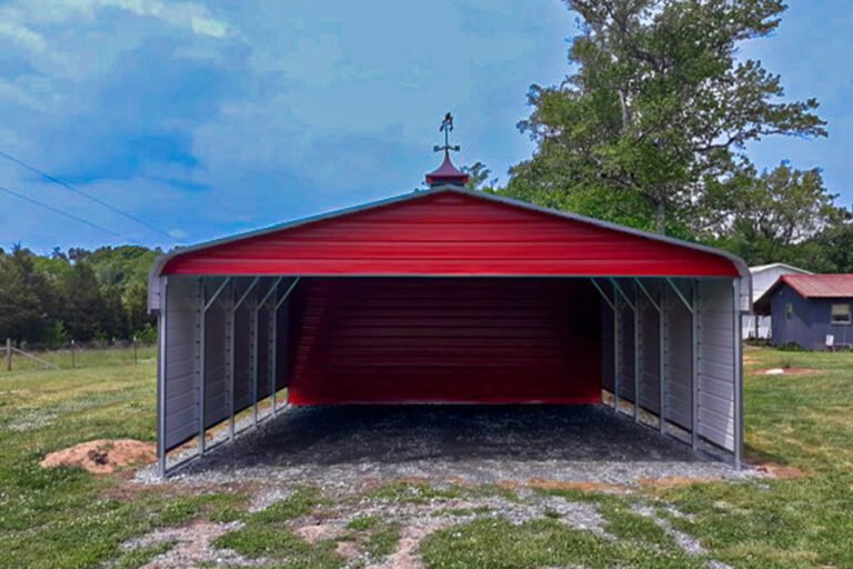 3 side enclosed carports for sale in sc 120