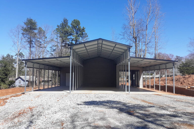 3 side enclosed carports for sale in sc 166
