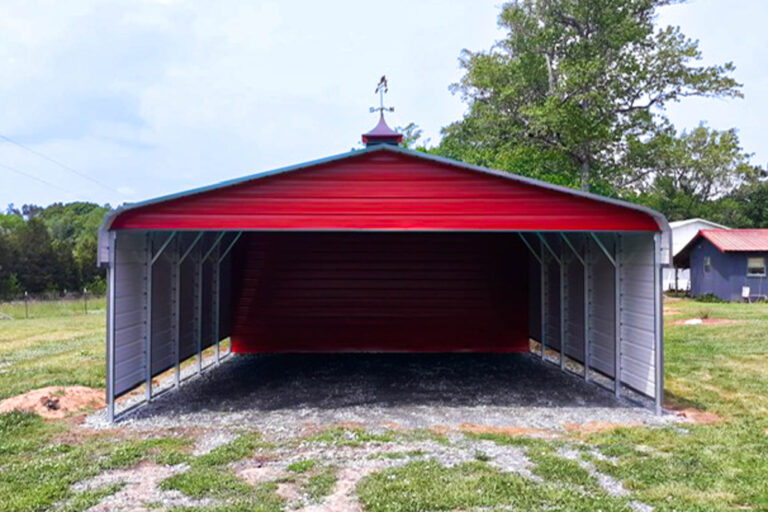 3 side enclosed carports for sale in sc 4