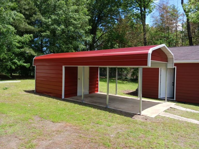 Metal Carports with Storage for sale Abbeville, SC